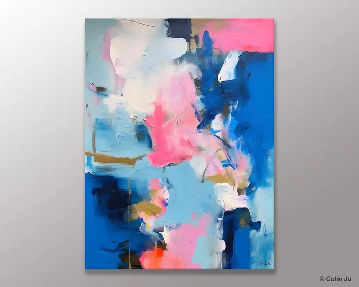 Large Abstract Painting for Bedroom, Oversized Canvas Wall Art Paintings, Original Modern Artwork, Contemporary Acrylic Painting on Canvas