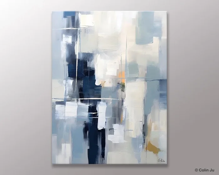 Large Modern Canvas Wall Paintings, Original Abstract Art, Large Wall Art Painting for Dining Room, Hand Painted Acrylic Painting on Canvas