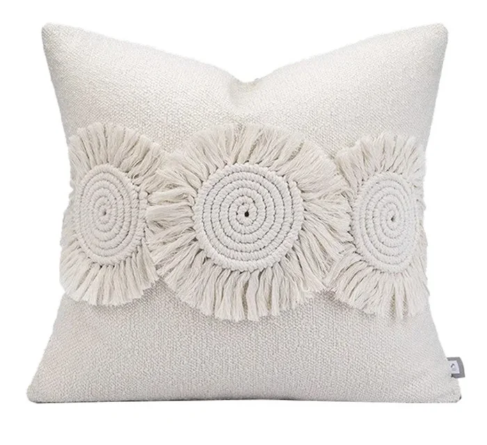Large Square Modern Throw Pillows for Couch, Contemporary Modern Sofa Pillows for Bedroom, Simple Decorative Throw Pillows, Large Throw Pillow for Interior Design