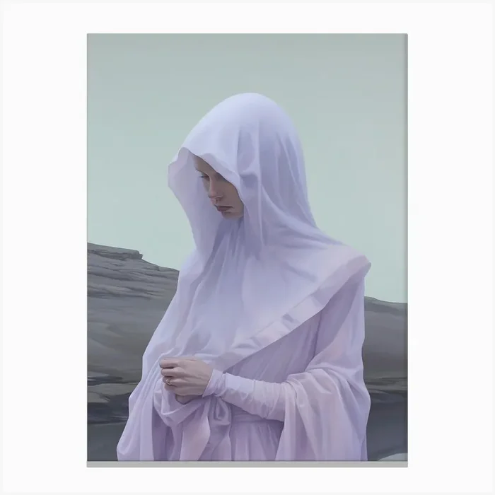 Lavender Mirage Canvas PrintPP by Pickle Plum Studios