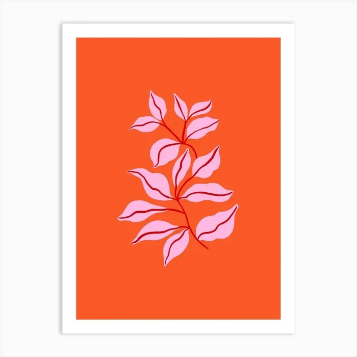 Leaf Dance Art Print by Tara Reed
