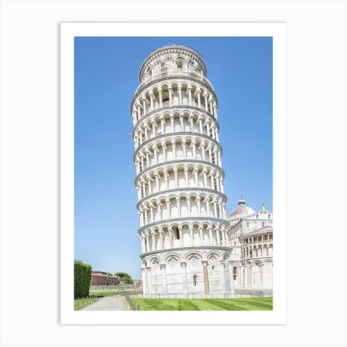 Leaning Tower Of Pisa Art Print by Manjik Pictures