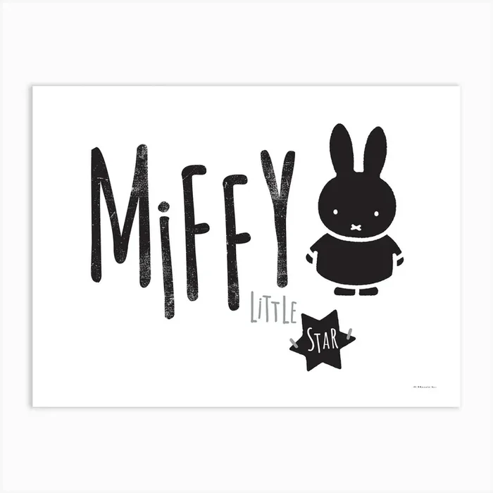 Little Star Art Print by Miffy Art Prints and Posters