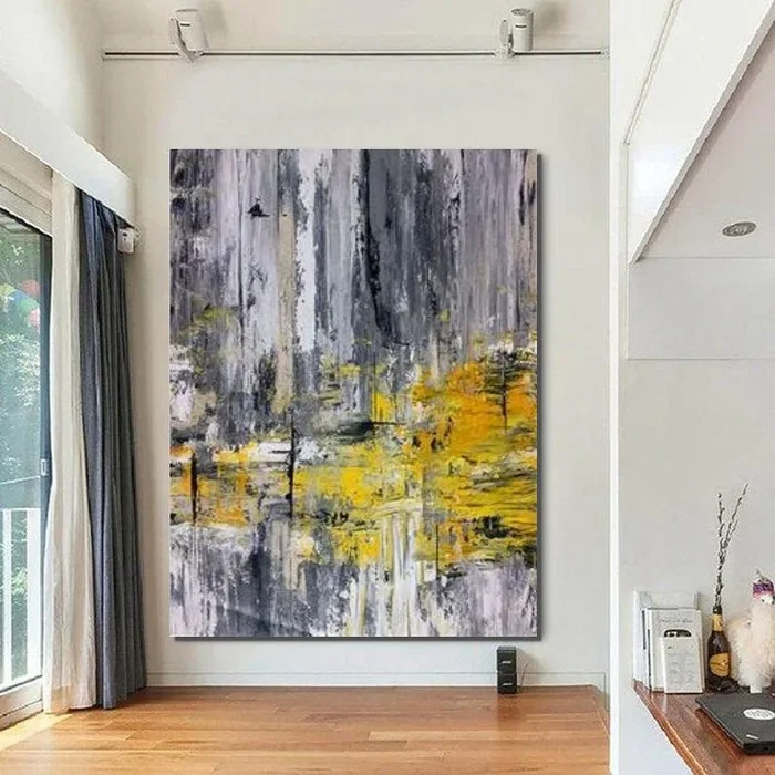 Living Room Wall Art, Extra Large Acrylic Painting, Modern Contemporary Abstract Artwork