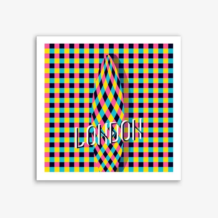London Electric Art Print Art Print by Sasha Lend