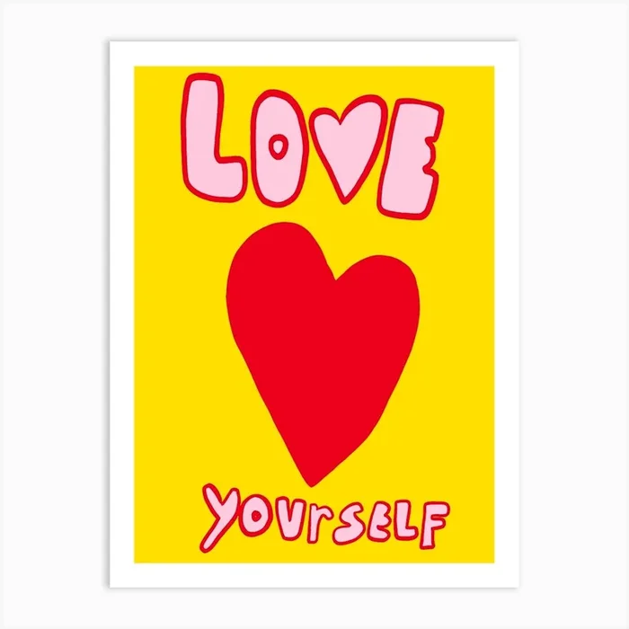 Love Yourself 5 Art Print by Molly Gransden