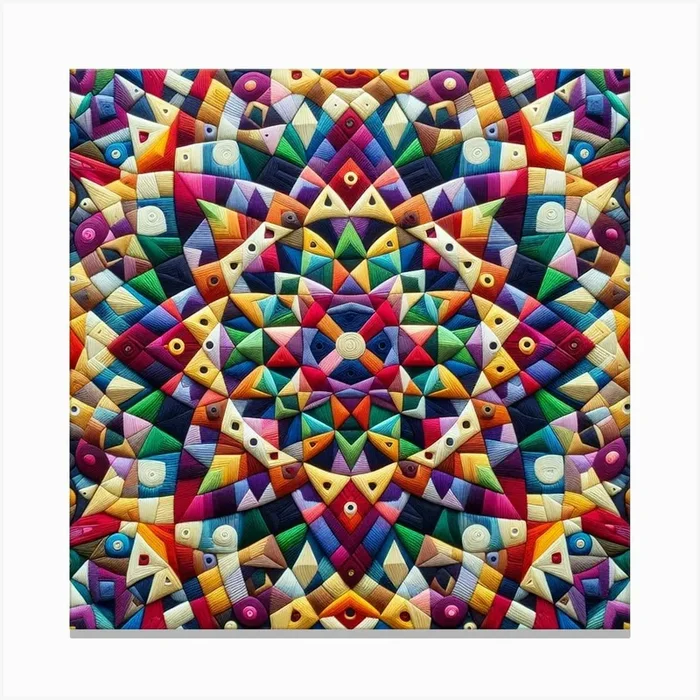 Mandala Canvas PrintS by Sech_Canopus