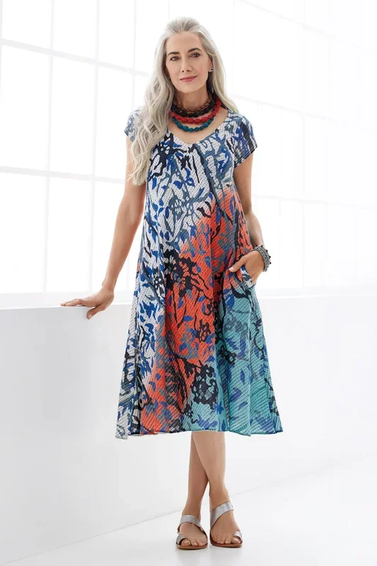 Mandevilla Kantha Dress