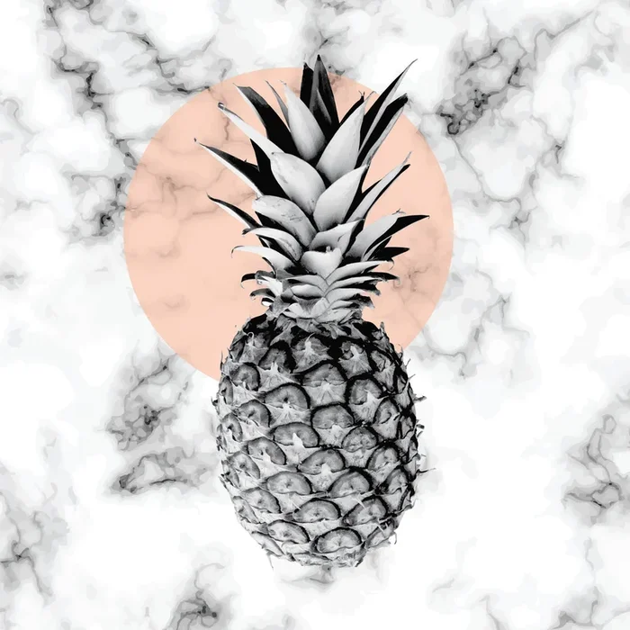 Marble Pineapple 053
