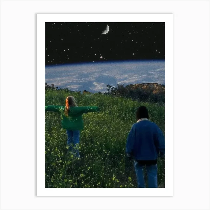 Me and You Art PrintS by siick_mood