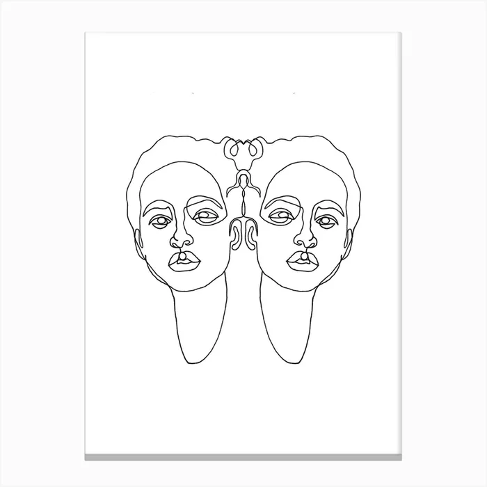 MIA Canvas Print by Julia Hariri