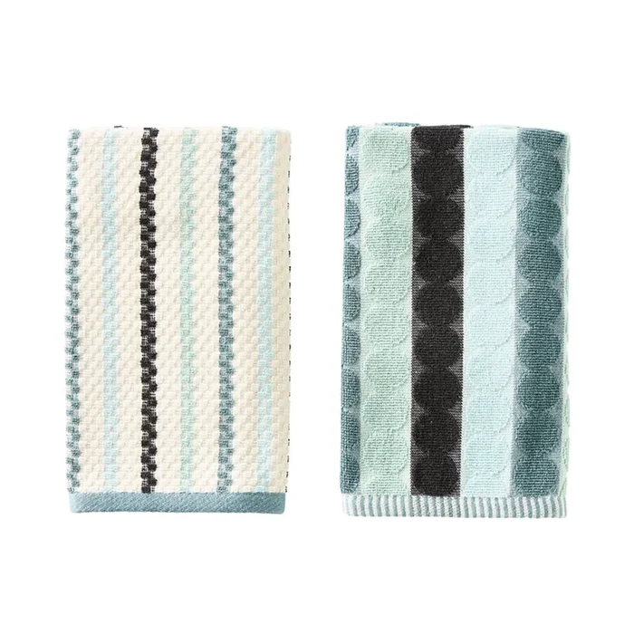 Mimi Clear Skies Cotton Bamboo Tea Towel Pack of 2