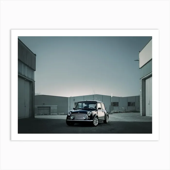 Mini Cooper 40th Anniversary Art Print by Stefano Tacchinardi
