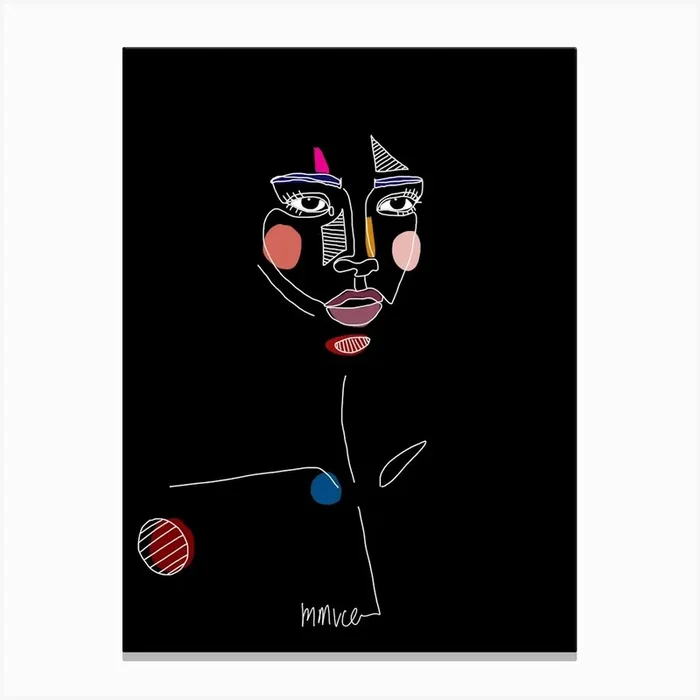 mmvce portrait 19 Canvas Print by mmvce