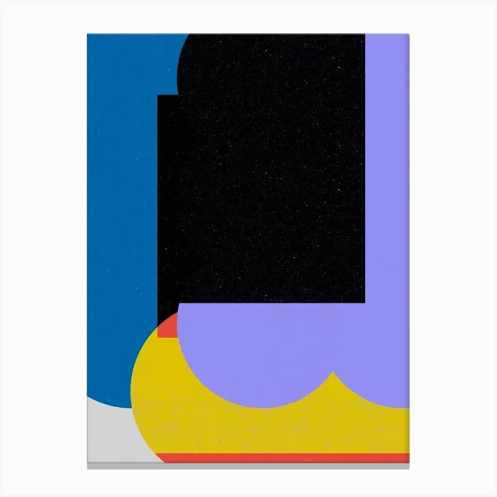 Modern Canvas Print by Jack, The Dog