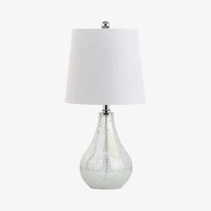 Mona Mini LED Table Lamp – Mosaic White by JONATHAN Y