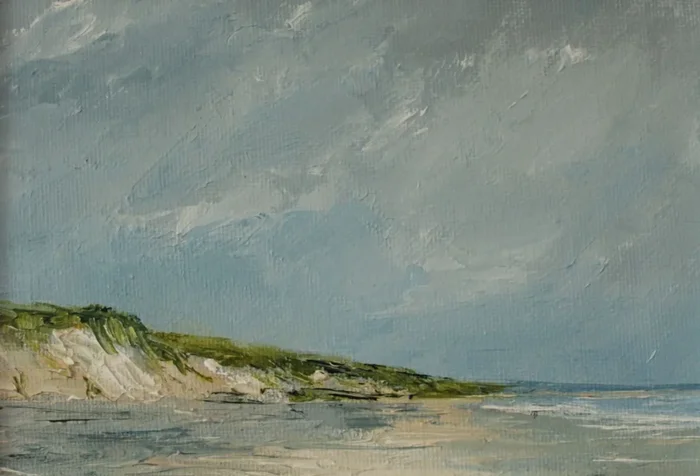 Murlough Bay, Co. Down (2016) Oil painting by John Halliday