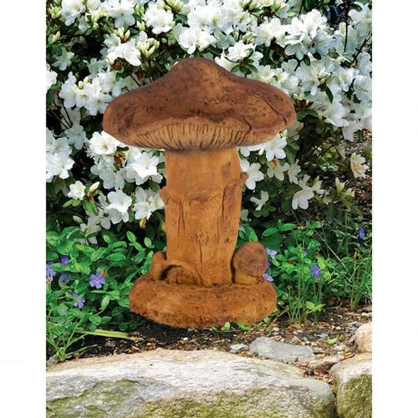 Mushroom Large Garden Sculpture Cement