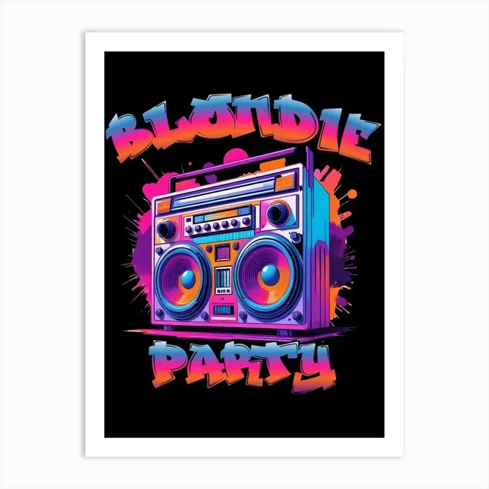 Music Party Art Print by ZEVRET