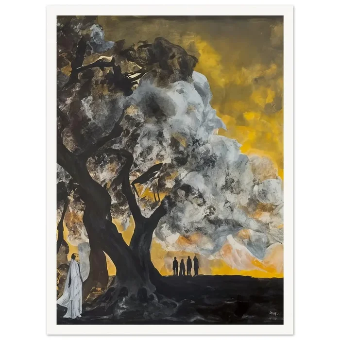 Mysterious Encounter at Dusk