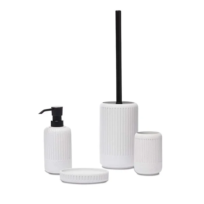 Noah White Bathroom Accessories