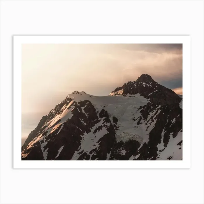 North Cascade National Park – Mount Shuksan Art PrintN by NatureMagick