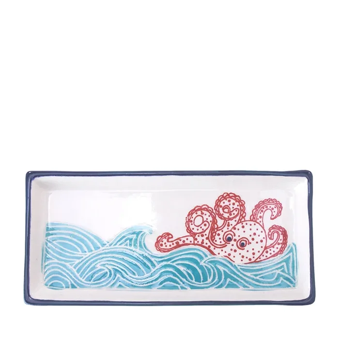 Octopus Tapas Tray – Red