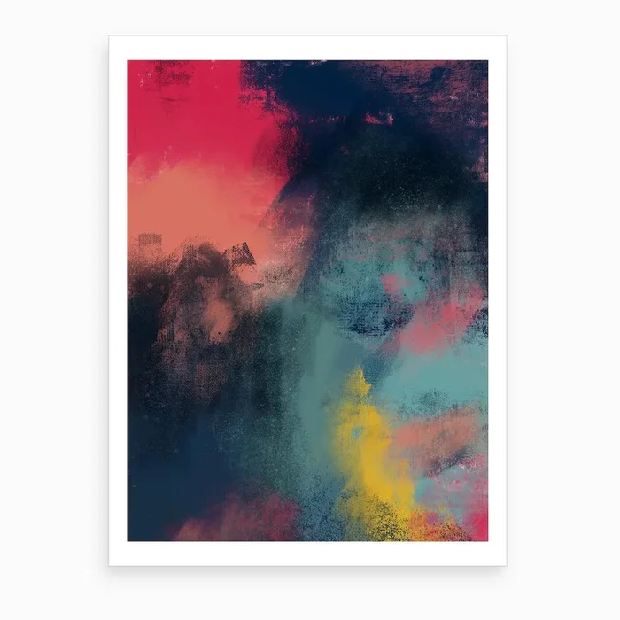 Oil Bright Iii Art Print by Longview