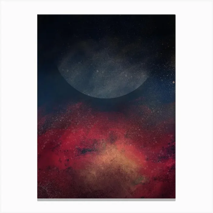 Oil Bright Vi Canvas Print by Longview