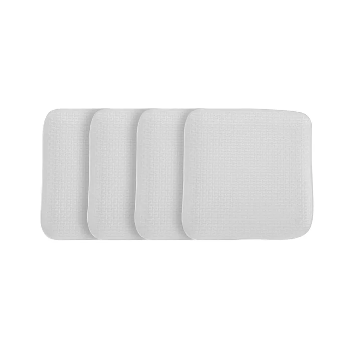 Olivia Stoneware Salad Plate – White