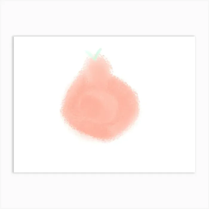 Orange fruit Art Print by Vioje