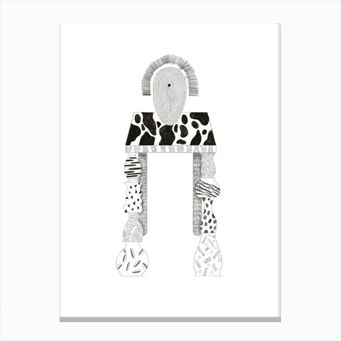 P Power Canvas Print by Indir Topcagic