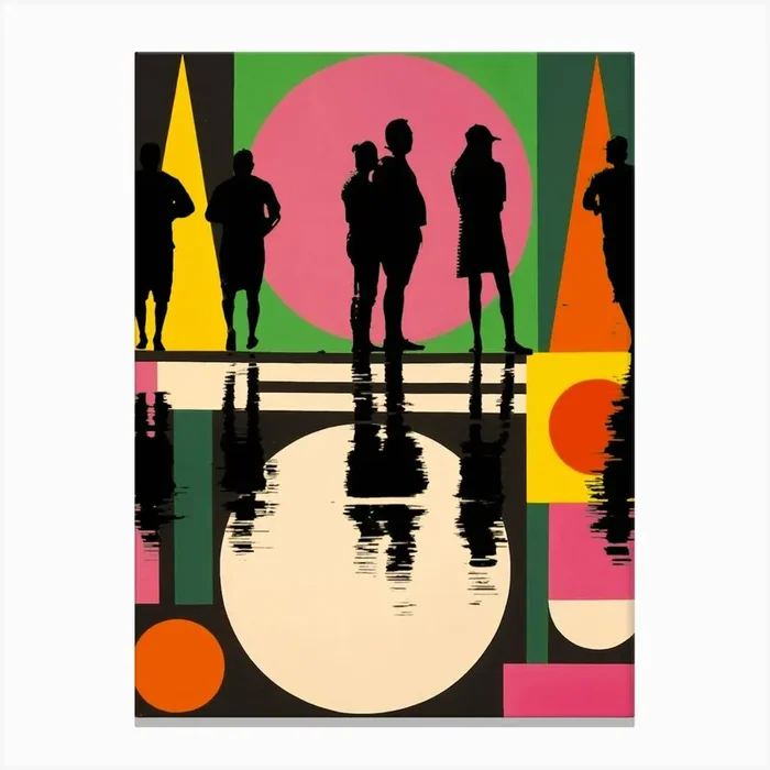 Palette Urbaine Canvas Print by rippeurtrends