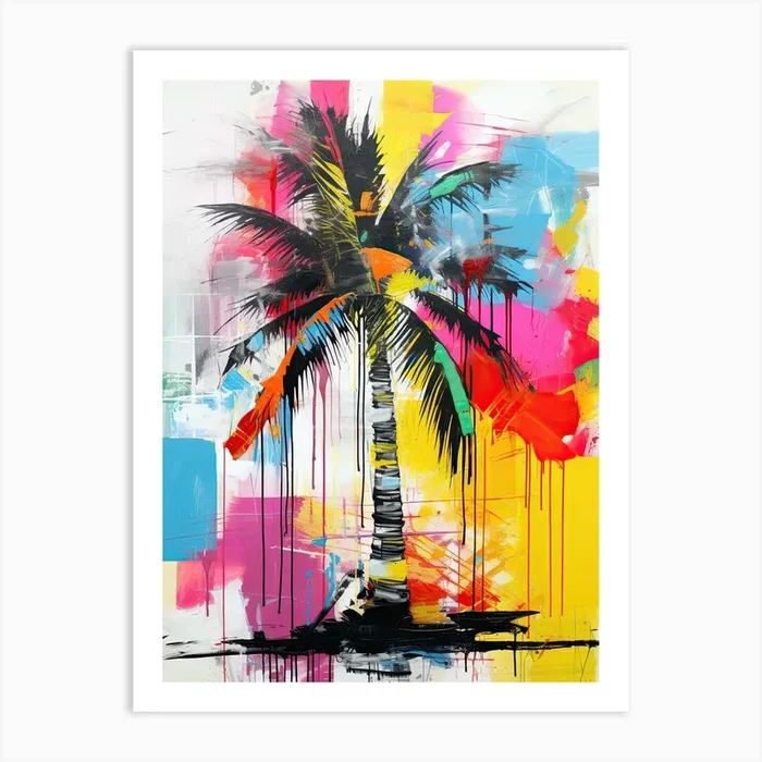 Palm Tree Art Print by Art-Syndicate