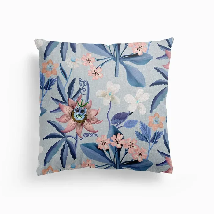 Pastel Passion Canvas Cushion by Happy People Prints