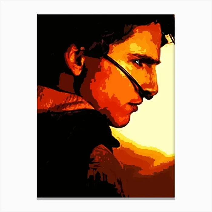 paul atreides dune movie 21 Canvas Print by ontoseno