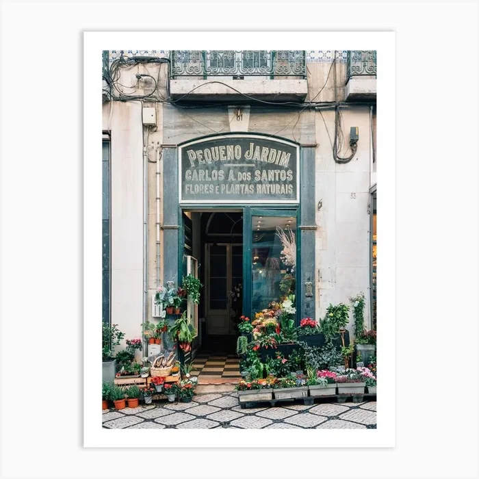 Pequeno Jardim Art Print by Jon Bilous