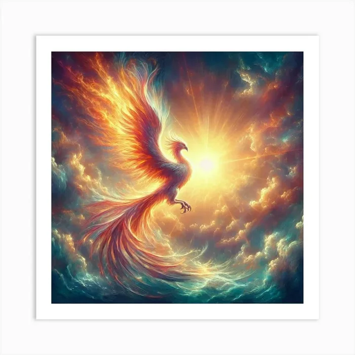 Phoenix 1 Art PrintS by sas24
