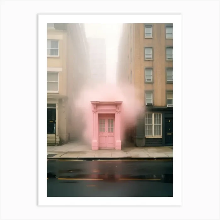 Pink Cloud Art Print by RS STUDIO