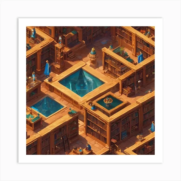 Pixel Art Art Print by AmbereenMiftah