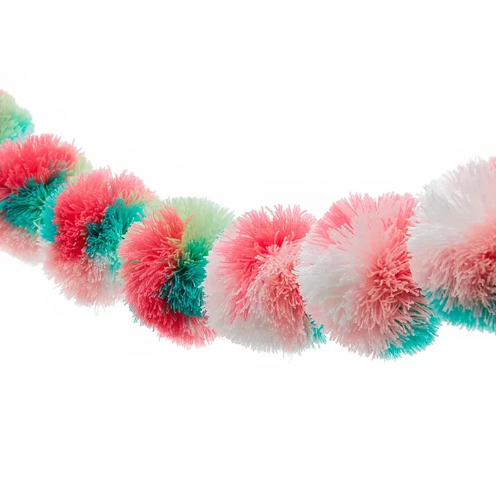 Pom Pom Garland Kaleidoscope