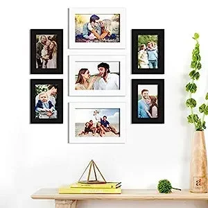 Premium Photo Frames For Wall, Living Room & Gifting – Set Of 7 ( Size 4×6, 5×7 inches )