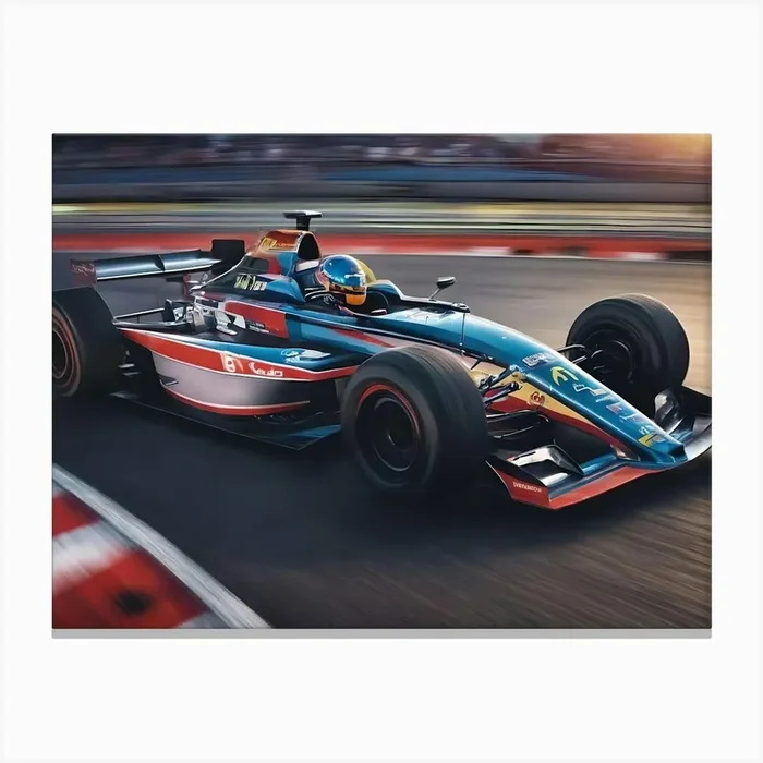 race of life Canvas Print by MysticMoments