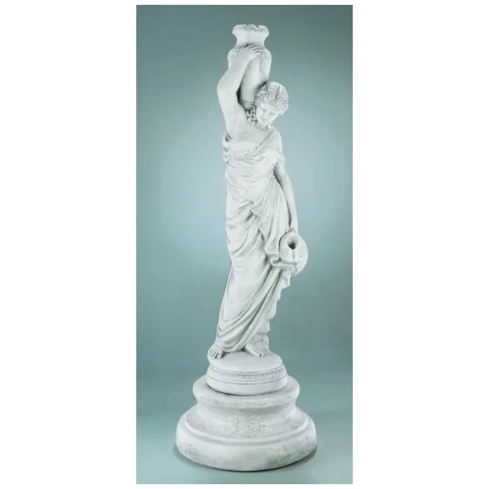 Rebecca at the Well Water Feature & Base Garden Statues 68 ” High