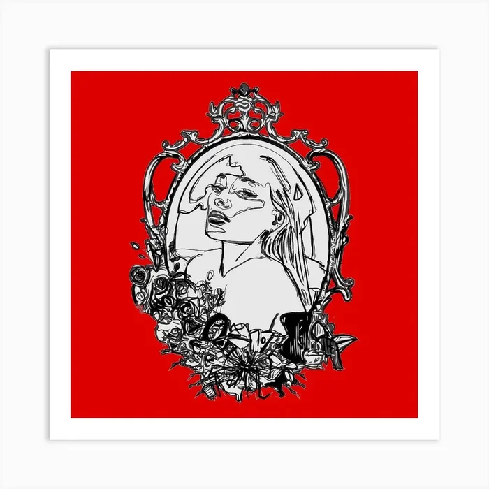 Reflections 2 Square Art Print by Lorenzo Yianni