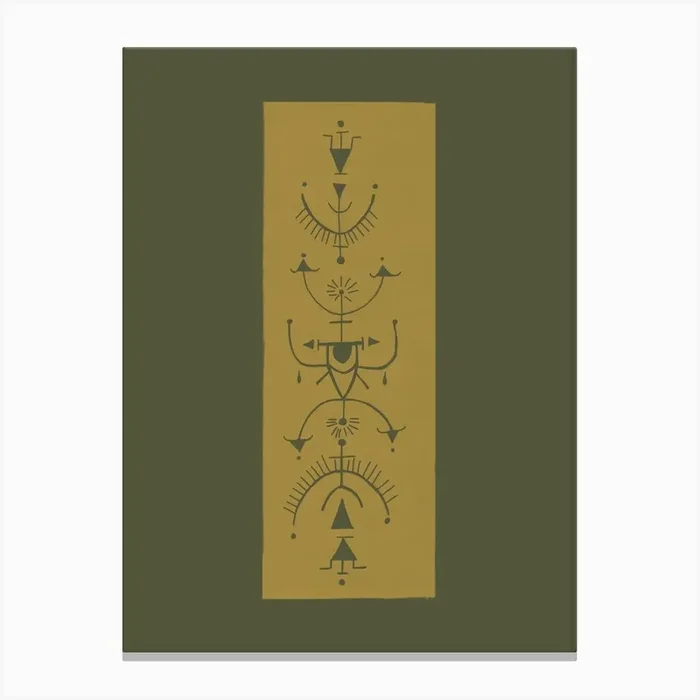 Relief Canvas Print by Nastasha Minyon Sale