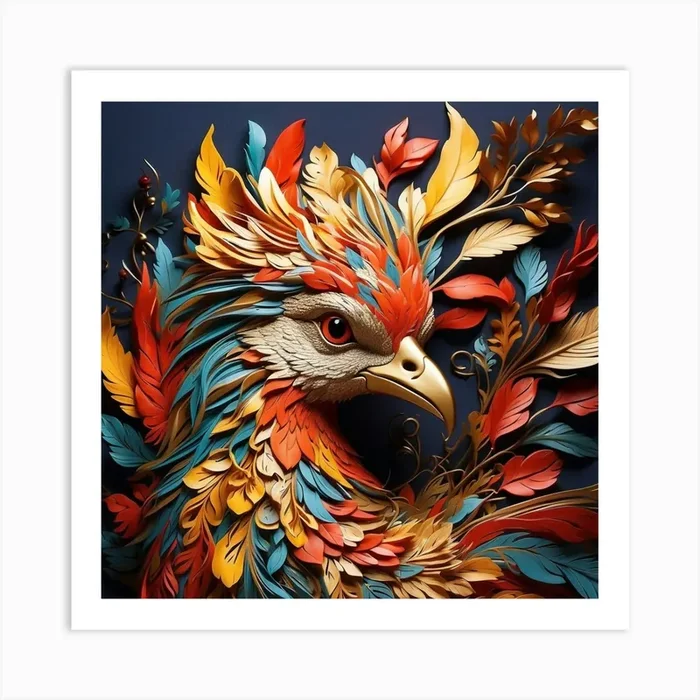 Rooster Art PrintS by slimco