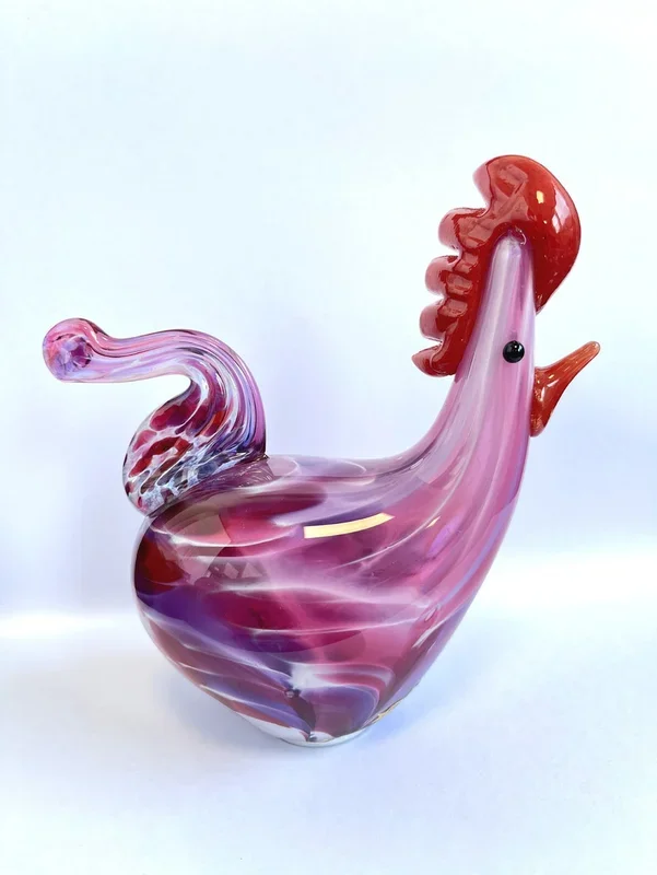 Rooster Garden Stakes – Mauve