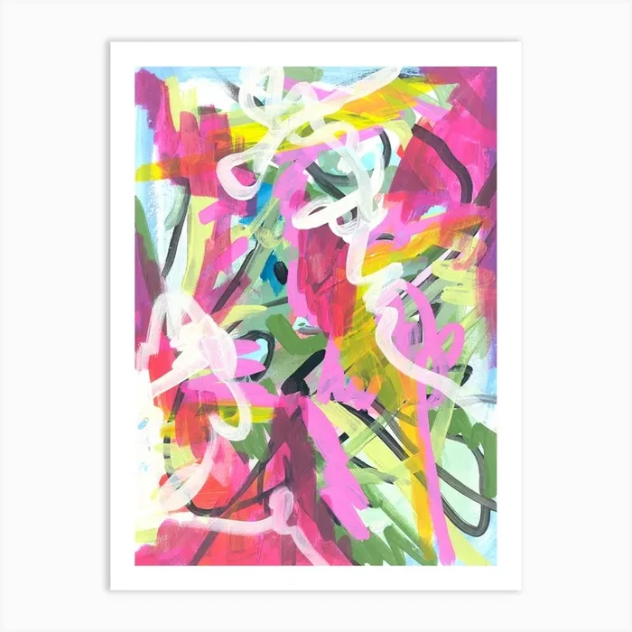 Rose Garden Art Print by Jessalin Beutler