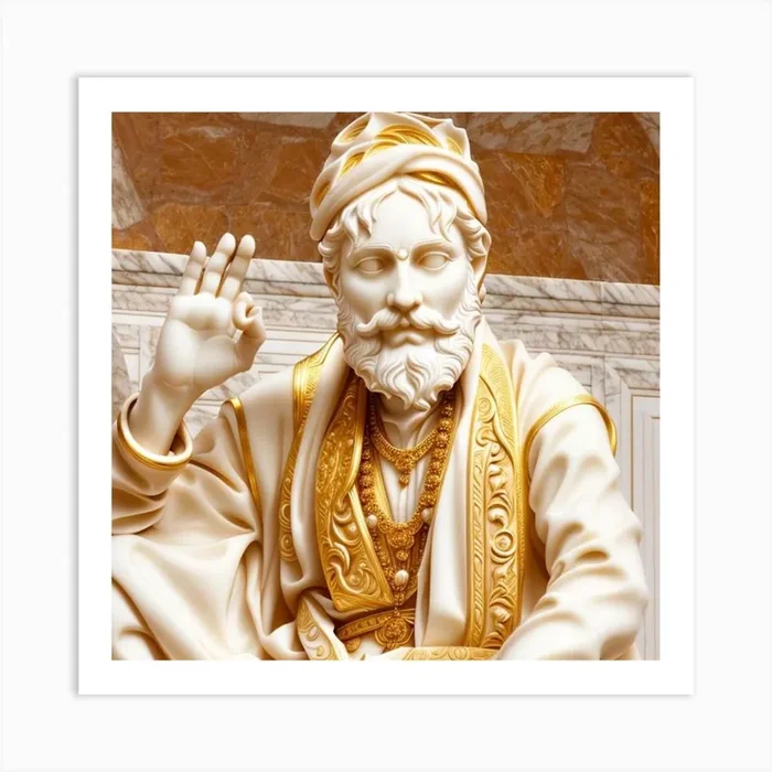 Sai Baba Art Print by ROHIT DIGITAL ARTS